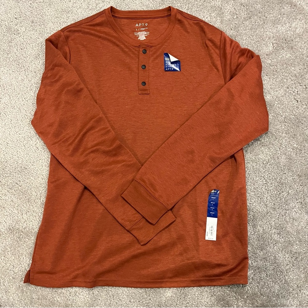 Henley Men’s Long Sleeve
